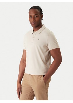 Tommy Jeans Polo DM0DM20676 Beżowy Regular Fit ze sklepu MODIVO w kategorii T-shirty męskie - zdjęcie 187565302