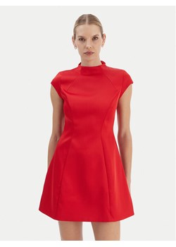Bardot Sukienka koktajlowa Delphi 59329DB2 Czerwony Slim Fit ze sklepu MODIVO w kategorii Sukienki - zdjęcie 187565312