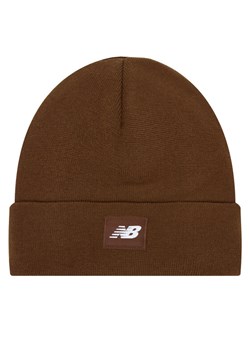New Balance Czapka LAH13034ROK Brązowy ze sklepu MODIVO w kategorii Czapki zimowe damskie - zdjęcie 187565342