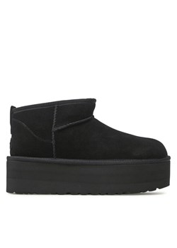Ugg Śniegowce W Classic Ultra Mini Platform 1135092 Czarny ze sklepu MODIVO w kategorii Śniegowce damskie - zdjęcie 187565354