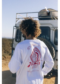 Feel Amazing LS - Paper White ze sklepu Surf Inc w kategorii T-shirty męskie - zdjęcie 187565724