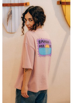 Bambini di Mare Box Tee - Pink Kush ze sklepu Surf Inc w kategorii Bluzki damskie - zdjęcie 187565854