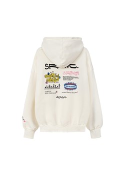 Uninstall Bad Hoodie - Vintage White ze sklepu Surf Inc w kategorii Bluzy męskie - zdjęcie 187566071