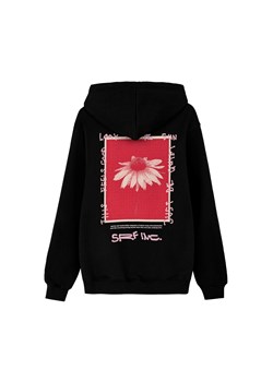 Just Be Quiet Hoodie - Acid Black ze sklepu Surf Inc w kategorii Bluzy damskie - zdjęcie 187566100