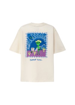 Good Vibes On Mars Tee - Super Natural ze sklepu Surf Inc w kategorii Bluzki damskie - zdjęcie 187566150