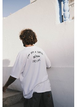 I’m Not A Surfer Tee - Paper White ze sklepu Surf Inc w kategorii T-shirty męskie - zdjęcie 187566341