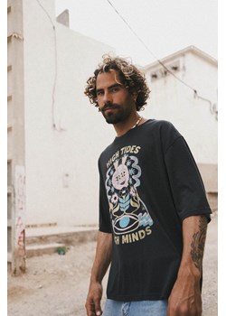 High Tides Box Tee - Acid Black ze sklepu Surf Inc w kategorii T-shirty męskie - zdjęcie 187566391