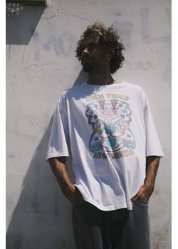 High Tides Box Tee - Paper White ze sklepu Surf Inc w kategorii T-shirty męskie - zdjęcie 187566401