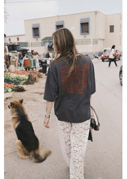 Puzzle Madness Tee - Stone Grey ze sklepu Surf Inc w kategorii Bluzki damskie - zdjęcie 187566434