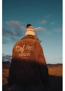 Cord Baseball Jacket - Toffee ze sklepu Surf Inc w kategorii Kurtki damskie - zdjęcie 187566540