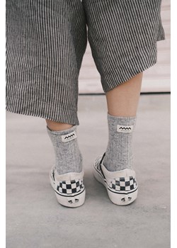 Just Pleasure Wool Socks - Light Grey ze sklepu Surf Inc w kategorii Skarpetki damskie - zdjęcie 187567122