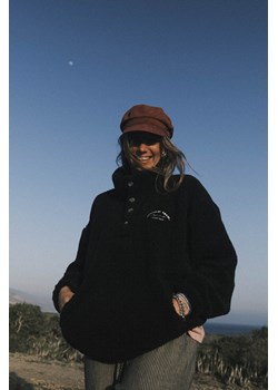 Fiddler Washed Cap - Burgundy ze sklepu Surf Inc w kategorii Czapki z daszkiem damskie - zdjęcie 187567184