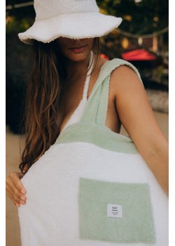 Two-Sided Frotte Beach Bag - White Sage ze sklepu Surf Inc w kategorii Torby letnie - zdjęcie 187567262