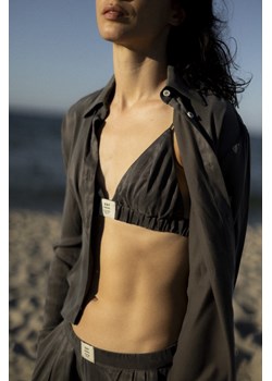 Cupro Bra - Stone Grey ze sklepu Surf Inc w kategorii Bluzki damskie - zdjęcie 187568341