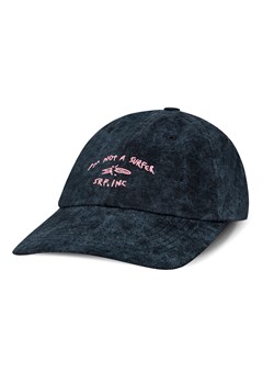 Not A Surfer Washed Cap - Acid Black And Dirty Pink ze sklepu Surf Inc w kategorii Czapki z daszkiem damskie - zdjęcie 187568384