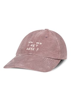 Lost In The Box Cord Cap - Dirty Pink ze sklepu Surf Inc w kategorii Czapki z daszkiem damskie - zdjęcie 187568432