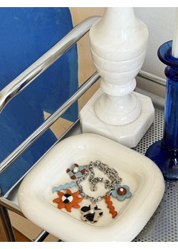 GLINA X SRF Blue Sunny Bloom Necklace ze sklepu Surf Inc w kategorii Naszyjniki - zdjęcie 187568543