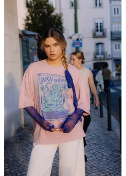 Born To Roar Box Tee - Pink Kush ze sklepu Surf Inc w kategorii Bluzki damskie - zdjęcie 187568650