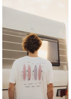 Friends Tee - Vintage White ze sklepu Surf Inc w kategorii T-shirty męskie - zdjęcie 187568754