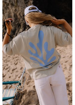 Underwater Life Box Tee - Light Pistachio ze sklepu Surf Inc w kategorii Bluzki damskie - zdjęcie 187568844