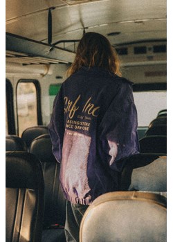 Cord Baseball Jacket - Very Peri ze sklepu Surf Inc w kategorii Kurtki damskie - zdjęcie 187569083