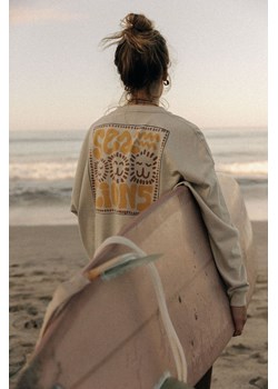 Sea Lions LS - Dirty White ze sklepu Surf Inc w kategorii Bluzki damskie - zdjęcie 187569221