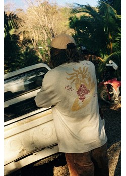 Gypsy LS - Dirty White ze sklepu Surf Inc w kategorii T-shirty męskie - zdjęcie 187569291