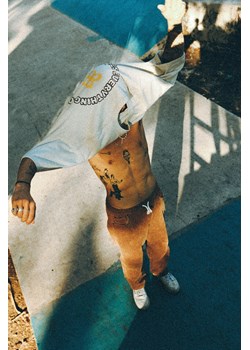 Power Flower Tee - Dirty White ze sklepu Surf Inc w kategorii T-shirty męskie - zdjęcie 187569304