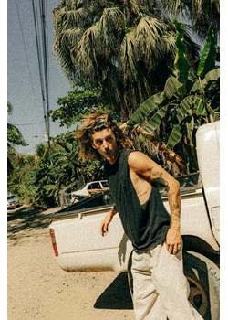 Pocket Tank Top - Acid Black ze sklepu Surf Inc w kategorii T-shirty męskie - zdjęcie 187569474