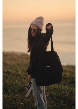 Organic Shopper Bag - Space Black ze sklepu Surf Inc w kategorii Torby letnie - zdjęcie 187569500