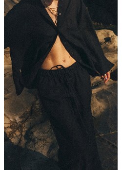 Bali Party Pants - Space Black ze sklepu Surf Inc w kategorii Spodnie damskie - zdjęcie 187569670