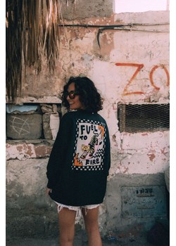 Fuel To Fire LS - Acid Black ze sklepu Surf Inc w kategorii Bluzki damskie - zdjęcie 187569813