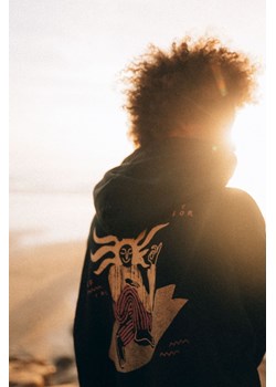 Gypsy Hoodie - Space Black ze sklepu Surf Inc w kategorii Bluzy męskie - zdjęcie 187569871