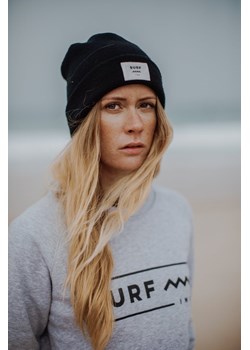 Merino Beanie - Space Black ze sklepu Surf Inc w kategorii Czapki zimowe damskie - zdjęcie 187569900