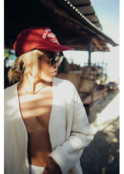 Cottage Mini Jacket - Vintage White ze sklepu Surf Inc w kategorii Kurtki damskie - zdjęcie 187570120