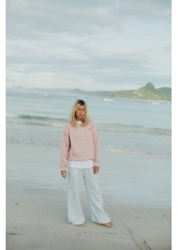 Lazy Linen Pants - Light Blue ze sklepu Surf Inc w kategorii Spodnie damskie - zdjęcie 187570264