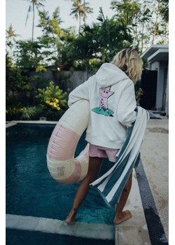 Surf Star Hoodie - Vintage White ze sklepu Surf Inc w kategorii Bluzy damskie - zdjęcie 187570384