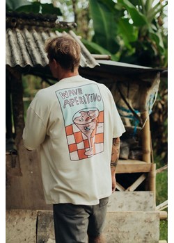 Wave Aperitivo Tee - Super Natural ze sklepu Surf Inc w kategorii T-shirty męskie - zdjęcie 187570581
