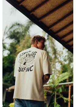 Potato Wave Tee - Super Natural ze sklepu Surf Inc w kategorii T-shirty męskie - zdjęcie 187570681