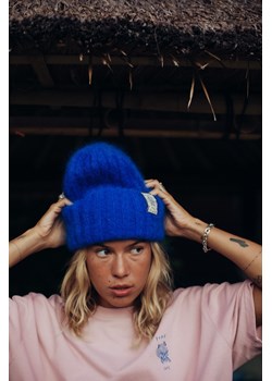 Olivia Tiger Beanie - Cobalt Haze ze sklepu Surf Inc w kategorii Czapki zimowe damskie - zdjęcie 187570802