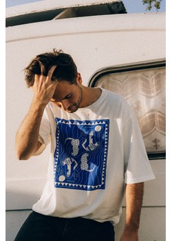 Aqua Box Tee - Vintage White ze sklepu Surf Inc w kategorii T-shirty męskie - zdjęcie 187570834