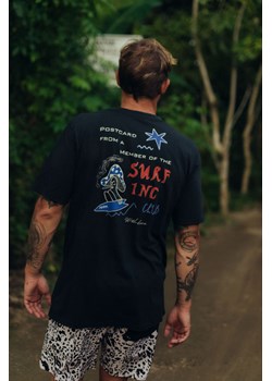 Shrooms Member Tee - Acid Black ze sklepu Surf Inc w kategorii T-shirty męskie - zdjęcie 187570912