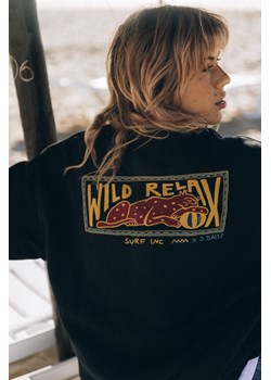 Wild Relax Sweat - Acid Black ze sklepu Surf Inc w kategorii Bluzy damskie - zdjęcie 187571980