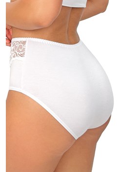 Donna bawełniane figi z wysokim stanem białe 243, Kolor biały, Rozmiar S, Donna ze sklepu Primodo w kategorii Majtki damskie - zdjęcie 187572971