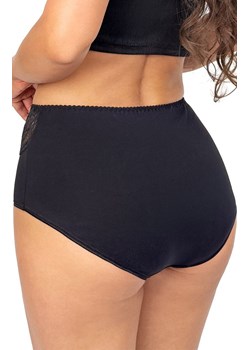 Donna bawełniane figi z wysokim stanem czarne 243, Kolor czarny, Rozmiar S, Donna ze sklepu Primodo w kategorii Majtki damskie - zdjęcie 187572973