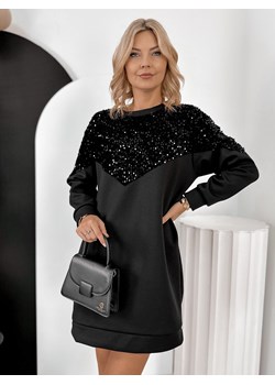 sukienka perrone czarna one size ze sklepu UBRA w kategorii Sukienki - zdjęcie 187573444