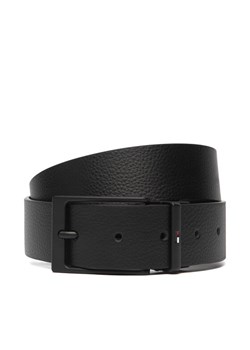 Pasek Męski Tommy Hilfiger Layton Rev 3.5 AM0AM13957 Czarny ze sklepu eobuwie.pl w kategorii Paski męskie - zdjęcie 187574393