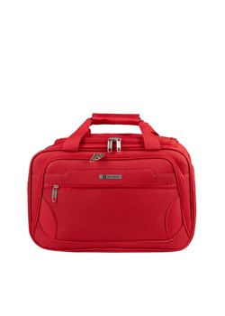 czerwona torba podróżna materiałowa bagaż podręczny 40x20x25cm ze sklepu Słoń Torbalski w kategorii Torby podróżne - zdjęcie 187574674
