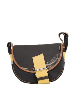 brązowa damska torebka listonoszka skórzana na ramię Freshman Mini ze sklepu Słoń Torbalski w kategorii Listonoszki - zdjęcie 187574690