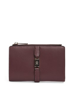 Tommy Hilfiger Portfel damski Kobiety Sztuczna skóra bordowy jednolity ze sklepu vangraaf w kategorii Portfele damskie - zdjęcie 187574752